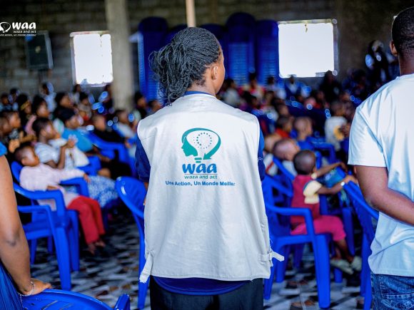 Activité de solidarité à l’orphelinat Happy Children, en collaboration avec les partenaires du GT VBG.