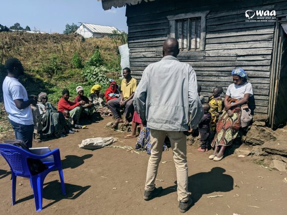 Waza And Act: 16 membres des groupes AVEC (13 femmes et 3 hommes) de l’aire de santé de Buhumba réuni autour d’un dialogue communautaire sur les violences basées sur le genre