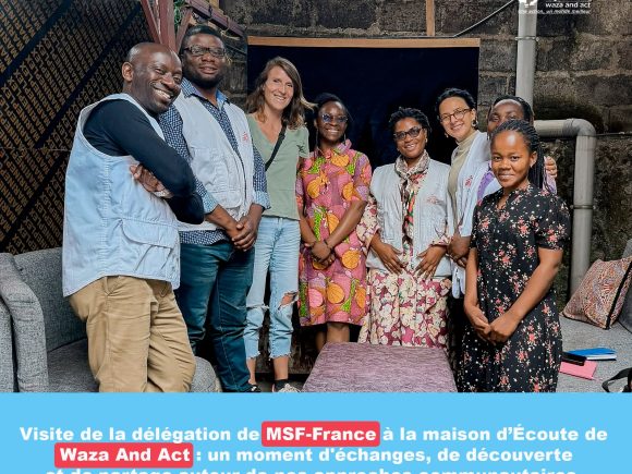 Waza And Act a accueilli une délégation partenaire à sa Maison d’Écoute