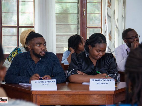 Global Platforms RDC: 45 jeunes issus des organisations membres, dont WAZA AND ACT ont participé à une formation sur les pratiques agricoles durables