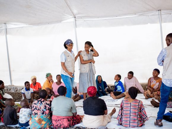 Waza And Act a organisé une séance de thérapie de groupe à Commune Karisimbi, Goma